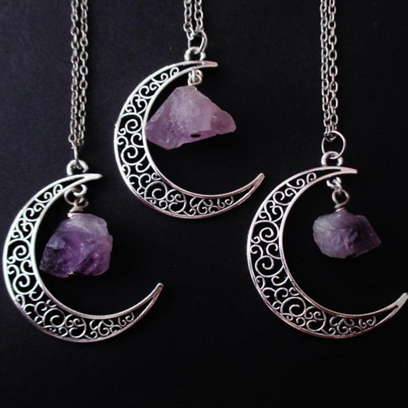 Gothic Moon Pendant