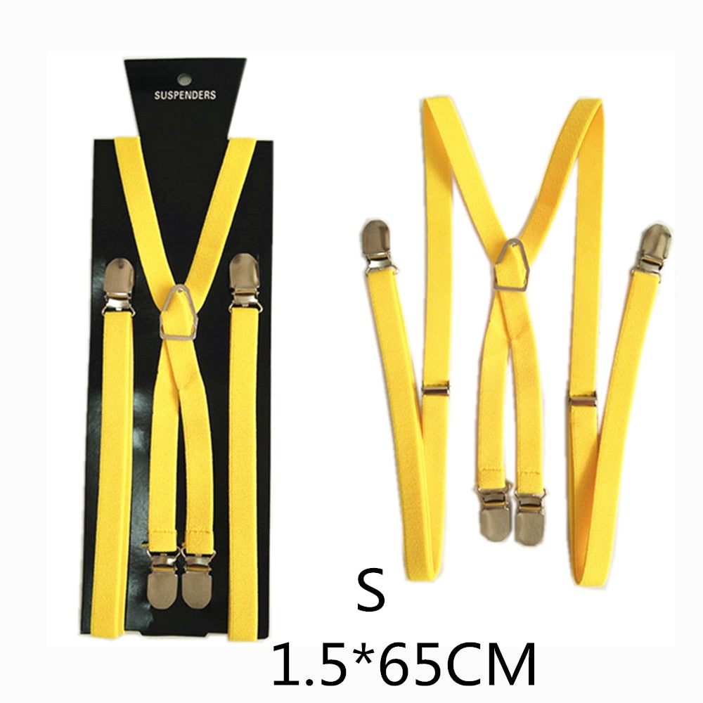 Suspenders (Elastic Adjustable)