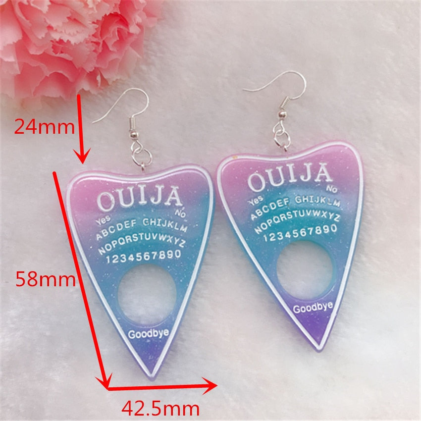 Ouija Board Earings-1 Pair