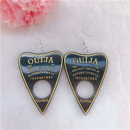 Ouija Board Earings-1 Pair