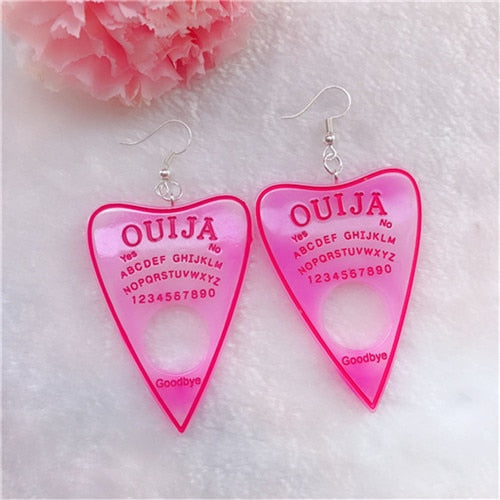 Ouija Board Earings-1 Pair