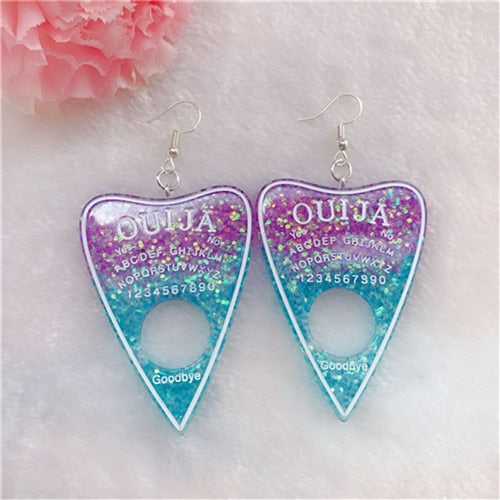 Ouija Board Earings-1 Pair