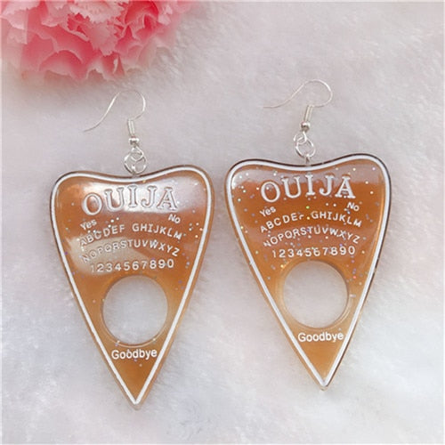 Ouija Board Earings-1 Pair