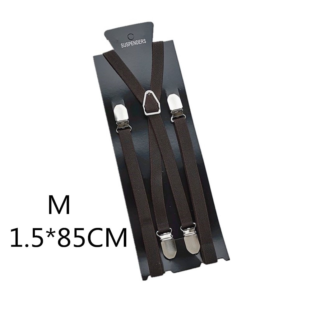 Suspenders (Elastic Adjustable)