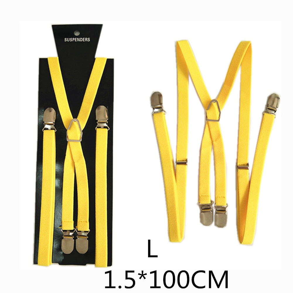 Suspenders (Elastic Adjustable)