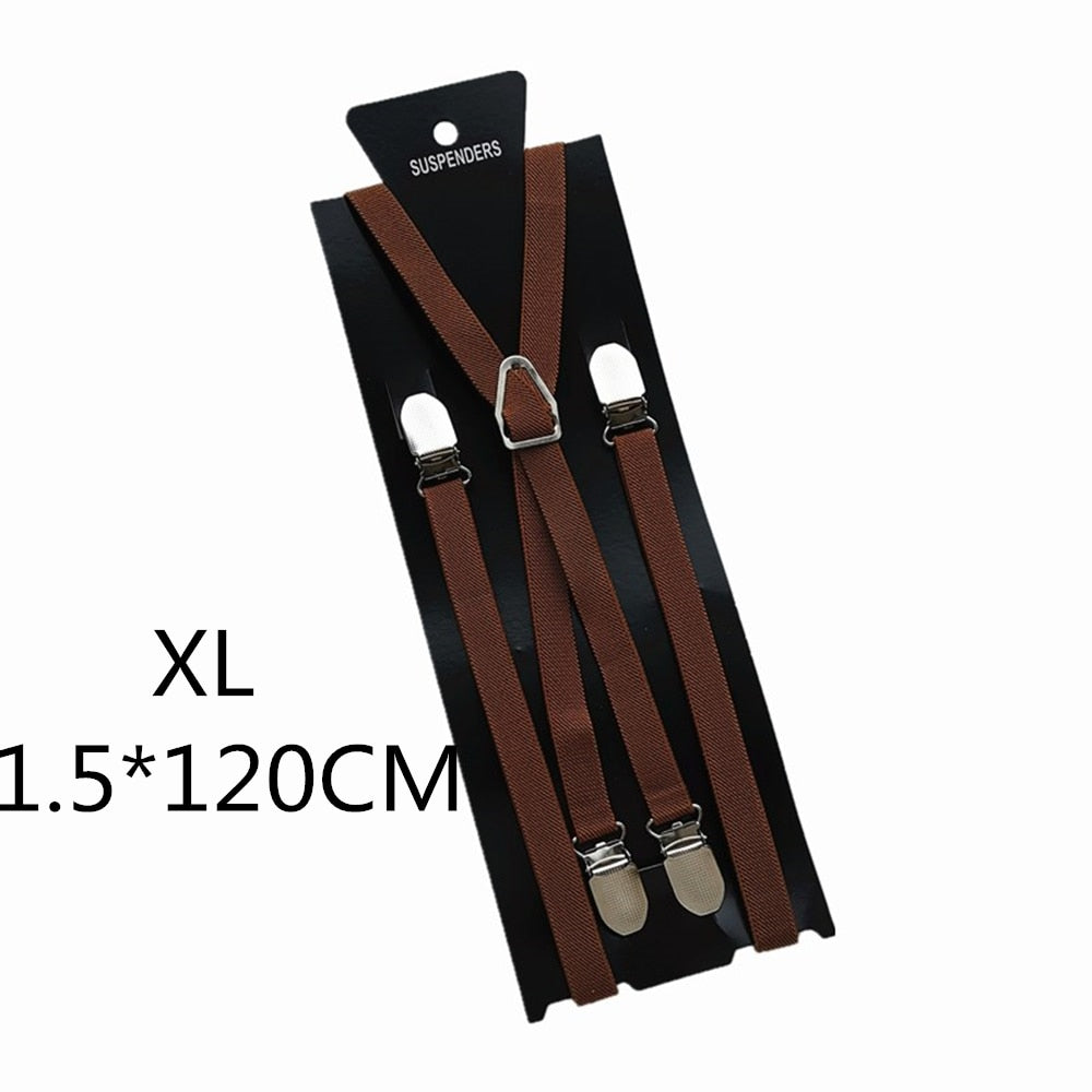 Suspenders (Elastic Adjustable)