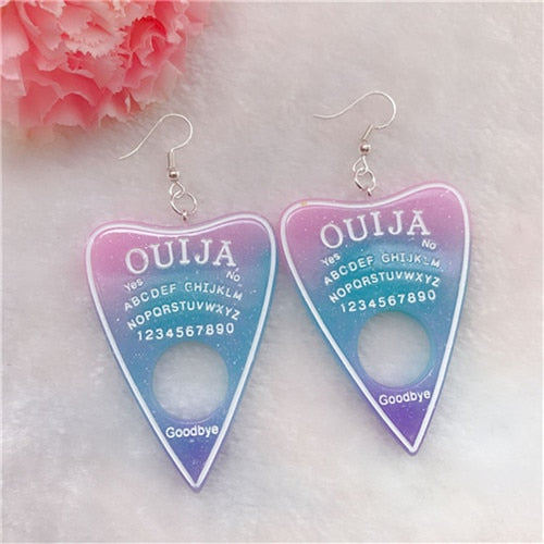 Ouija Board Earings-1 Pair