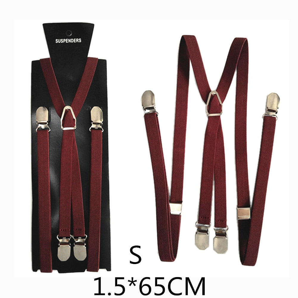 Suspenders (Elastic Adjustable)