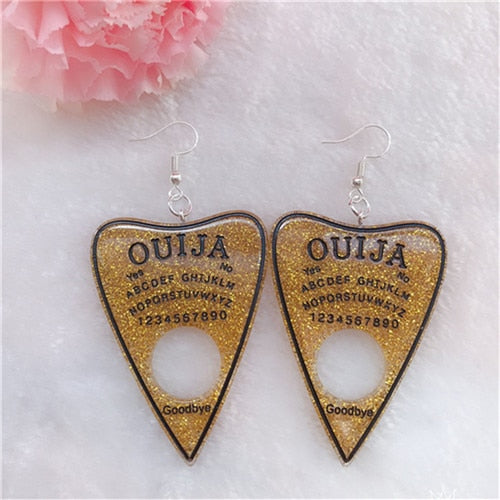 Ouija Board Earings-1 Pair