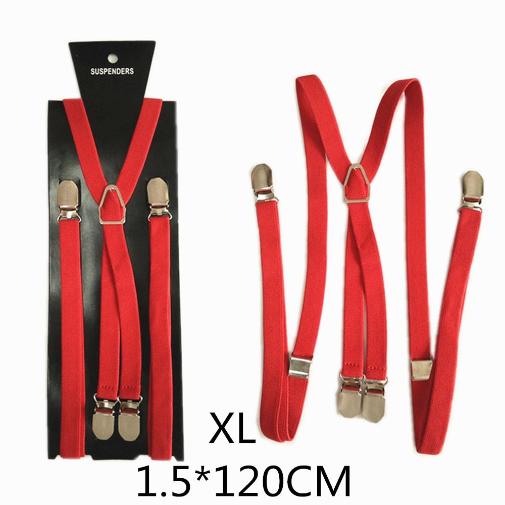 Suspenders (Elastic Adjustable)