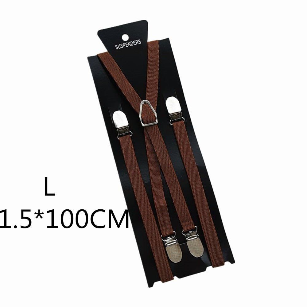 Suspenders (Elastic Adjustable)