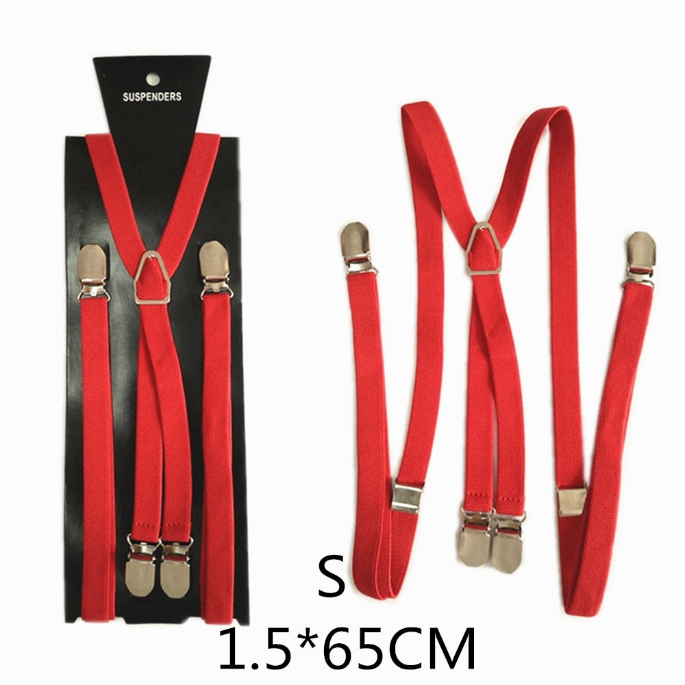 Suspenders (Elastic Adjustable)