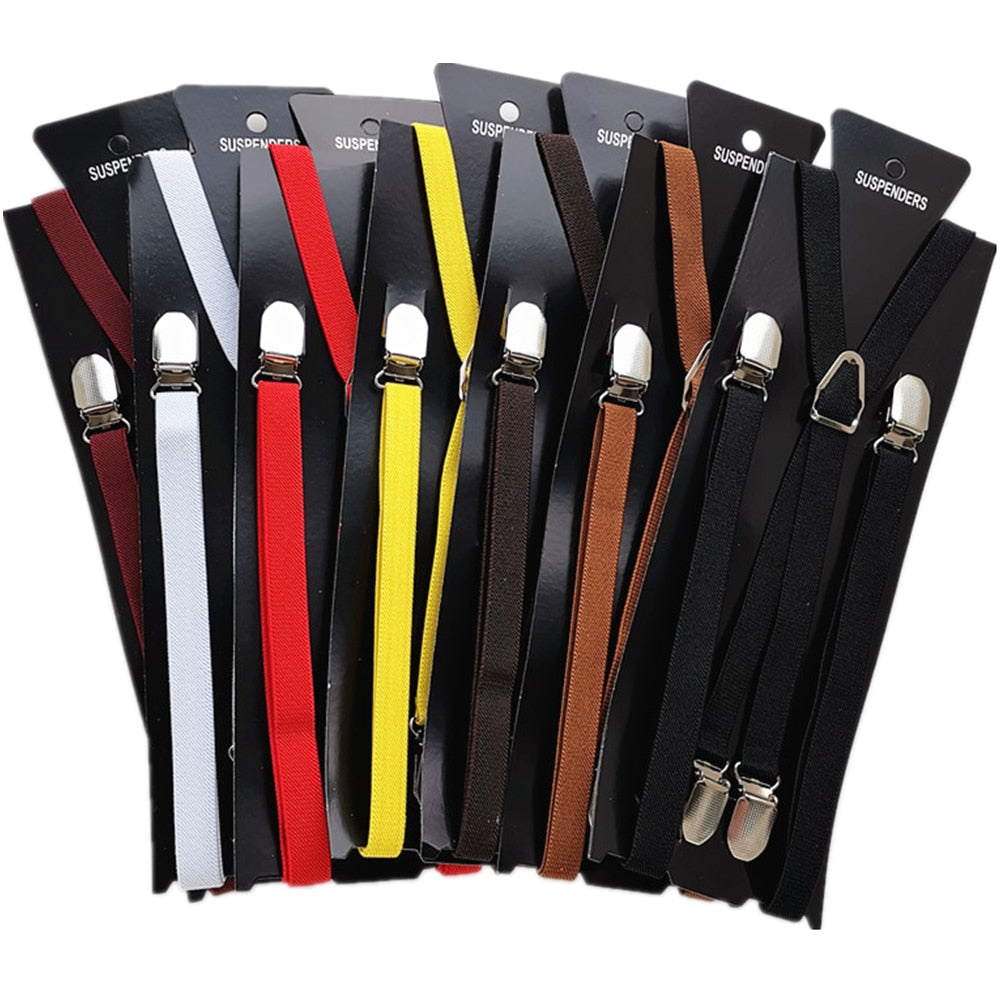 Suspenders (Elastic Adjustable)