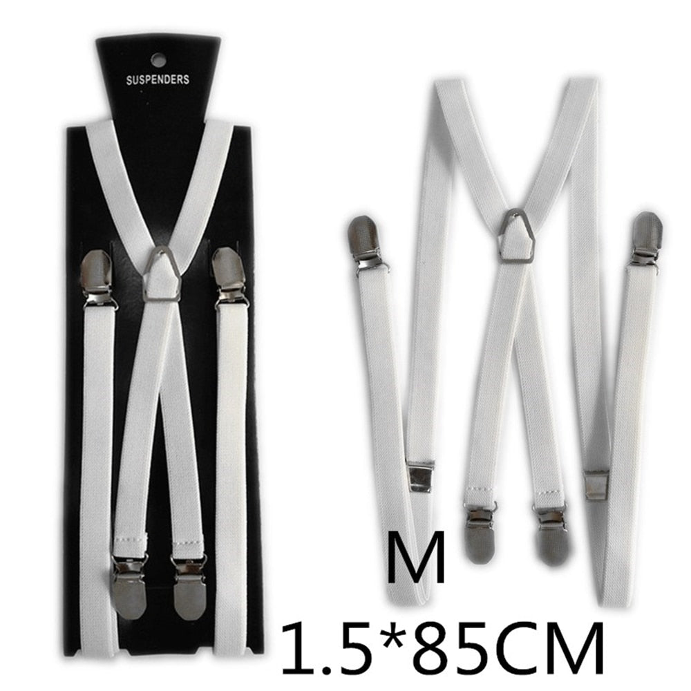 Suspenders (Elastic Adjustable)